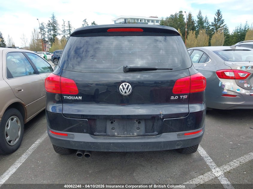 2013 Volkswagen Tiguan S/Se/Sel VIN: WVGHV3AX5DW614767 Lot: 40062248