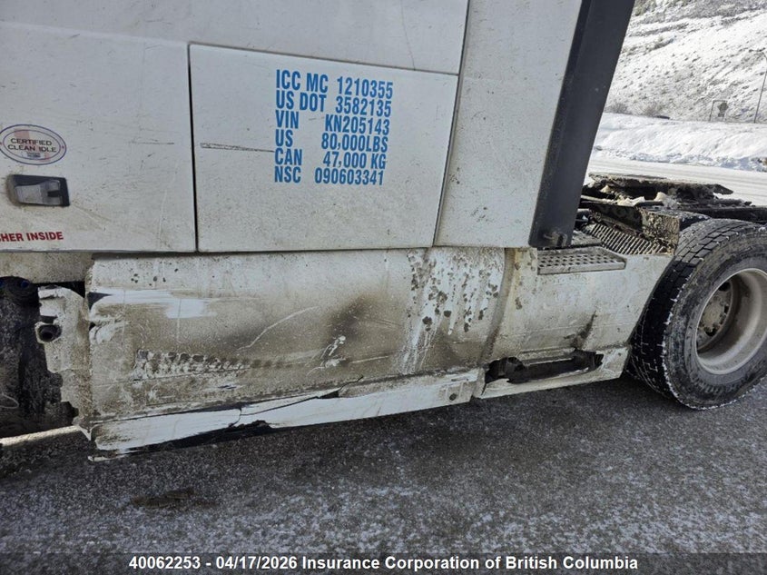 2019 Volvo Vn L VIN: 4V4NC9EJ8KN205143 Lot: 40062253