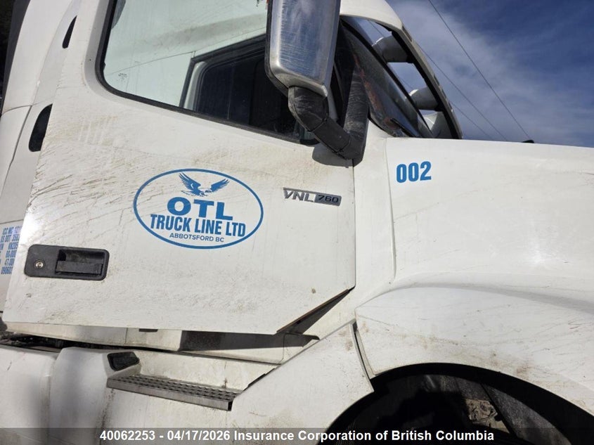 2019 Volvo Vn L VIN: 4V4NC9EJ8KN205143 Lot: 40062253