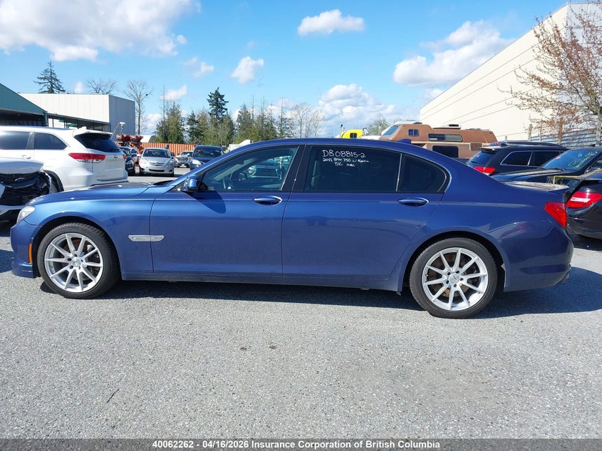 2011 BMW 750Li VIN: WBAKC8C51BC449014 Lot: 40062262