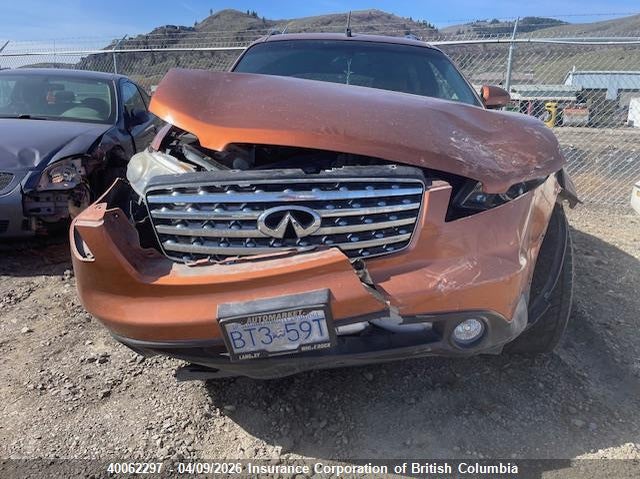 2003 Infiniti Fx35 VIN: JNRAS08WX3X000526 Lot: 40062297