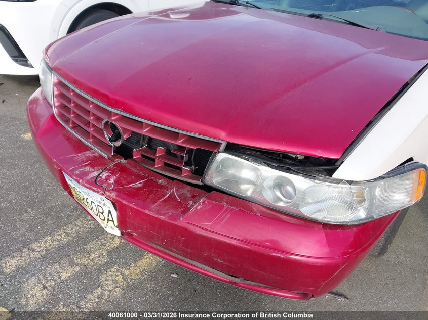 2001 Cadillac Seville Sts VIN: 1G6KY54991U146529 Lot: 40061000