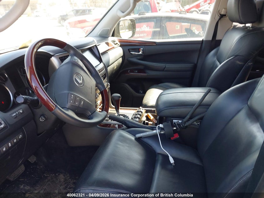 2013 Lexus Lx 570 570 VIN: JTJHY7AX0D4102832 Lot: 40062321