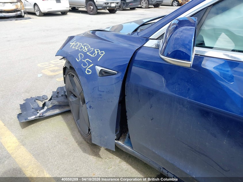 2020 Tesla Model 3 VIN: 5YJ3E1EA3LF715432 Lot: 40058289