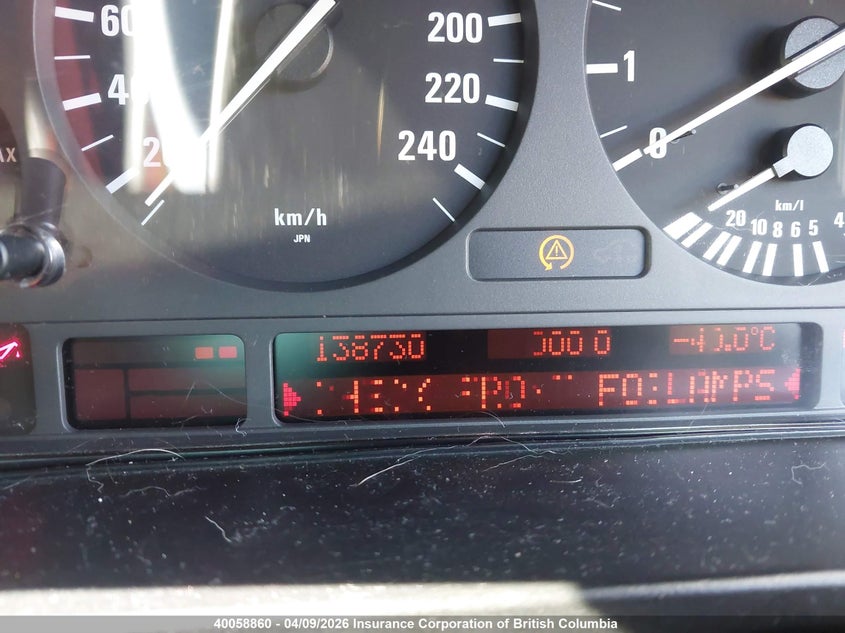 1998 BMW 528 I VIN: WBADD42000BV12420 Lot: 40058860