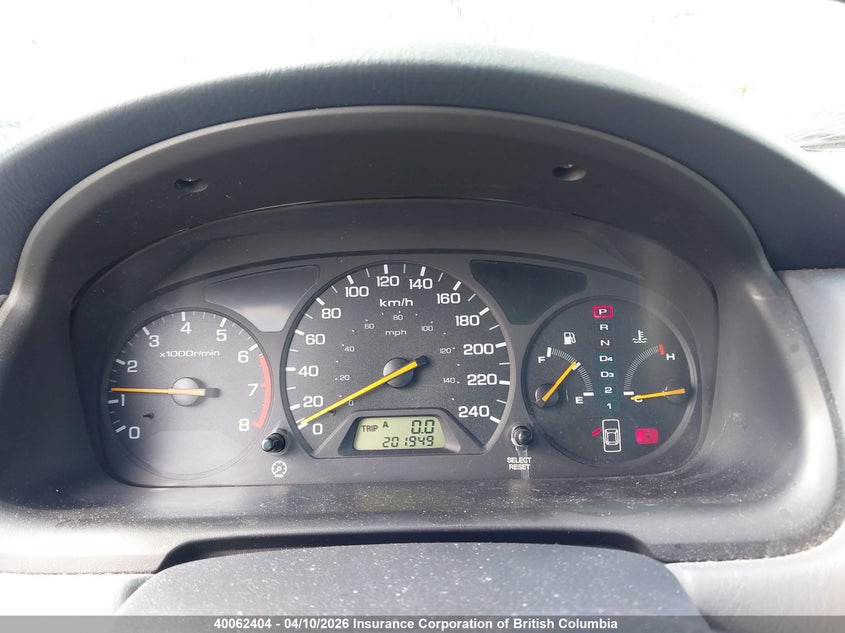 1999 Honda Accord Ex VIN: 1HGCG1651XA801396 Lot: 40062404