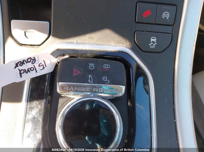 2015 Land Rover Range Rover Evoque Pure Plus VIN: SALVP2BG6FH018531 Lot: 40062444