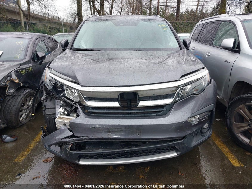 2021 Honda Pilot Black VIN: 5FNYF6H78MB502400 Lot: 40061464