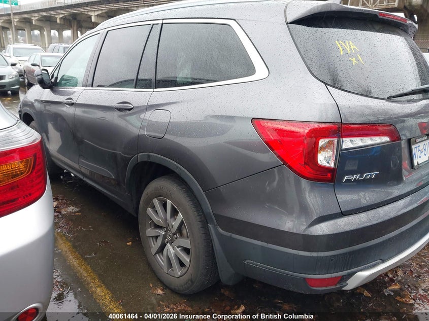 2021 Honda Pilot Black VIN: 5FNYF6H78MB502400 Lot: 40061464