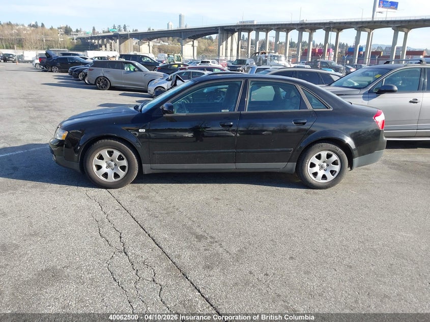 2003 Audi A4 VIN: WAUJC68EX3A398330 Lot: 40062500