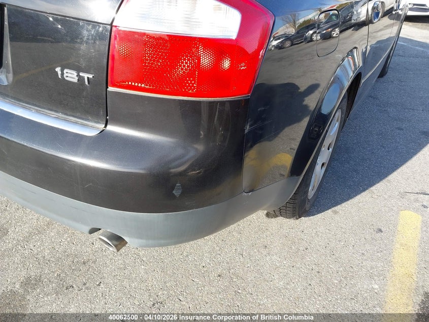 2003 Audi A4 VIN: WAUJC68EX3A398330 Lot: 40062500