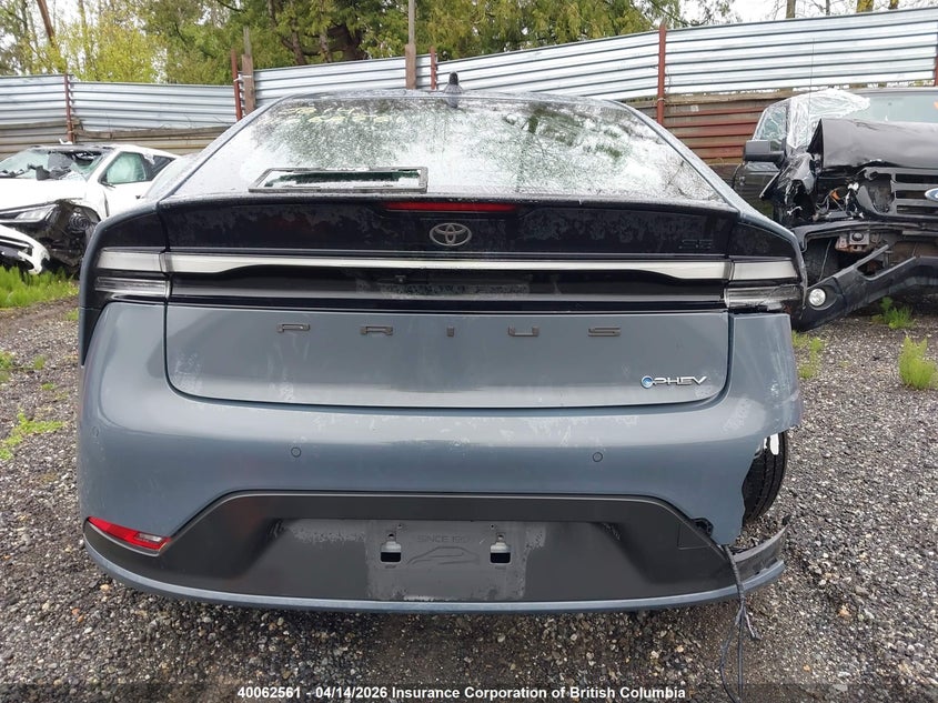 2026 Toyota Prius VIN: JTDACACU6T3058875 Lot: 40062561