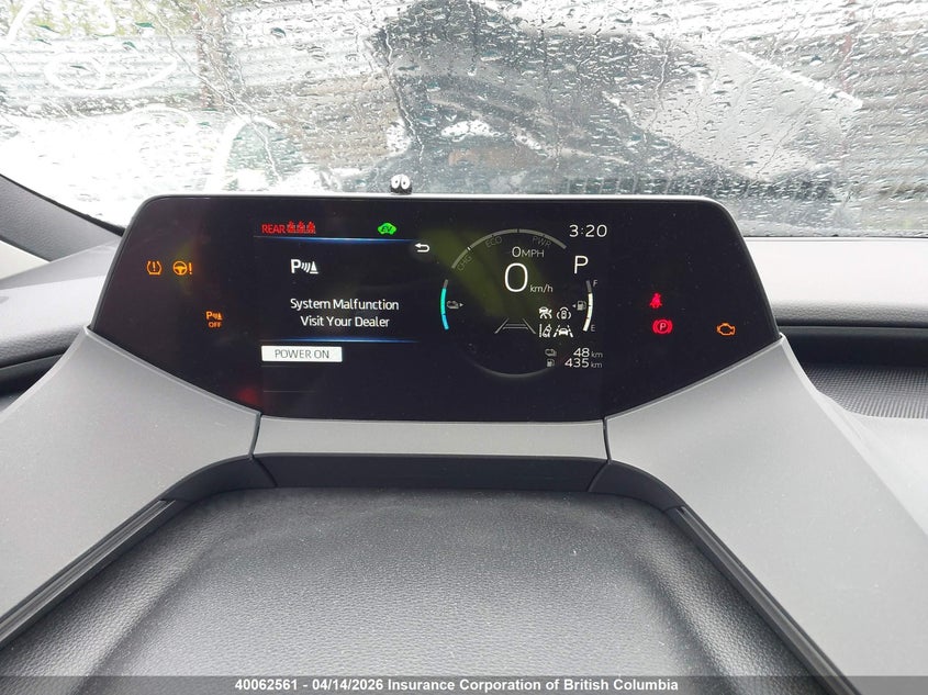 2026 Toyota Prius VIN: JTDACACU6T3058875 Lot: 40062561