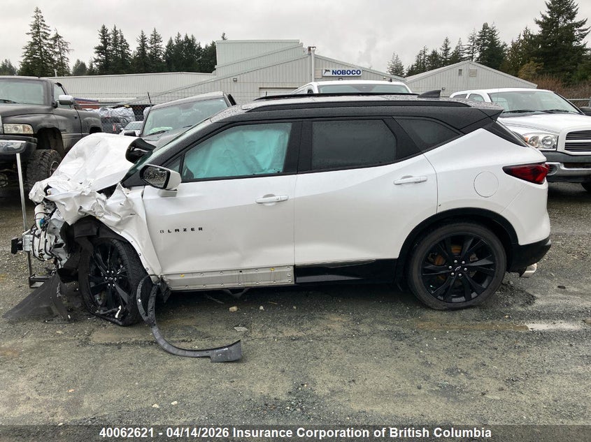 2022 Chevrolet Blazer Rs VIN: 3GNKBKRS5NS237707 Lot: 40062621