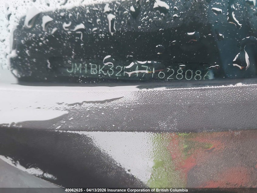 2007 Mazda 3 I VIN: JM1BK32F471628086 Lot: 40062625