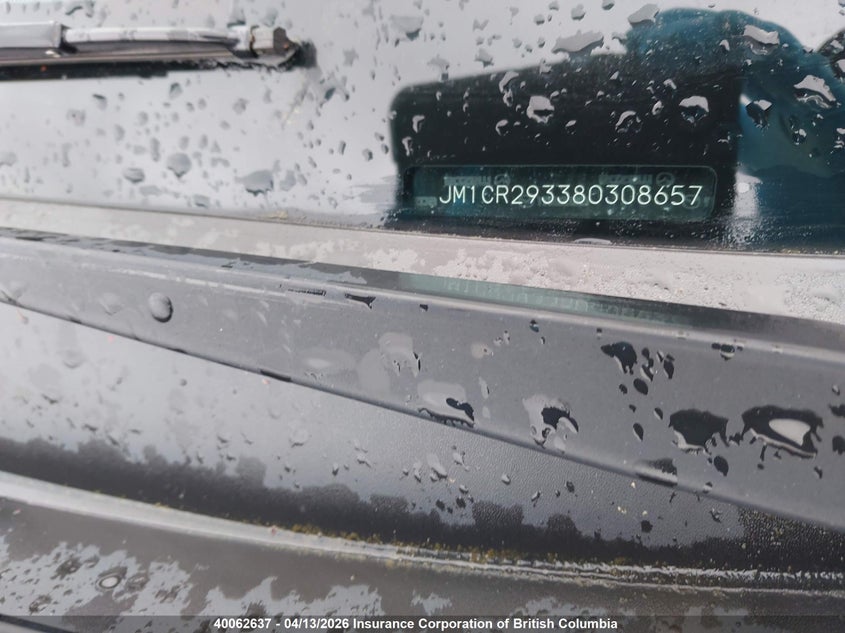 2008 Mazda 5 VIN: JM1CR293380308657 Lot: 40062637