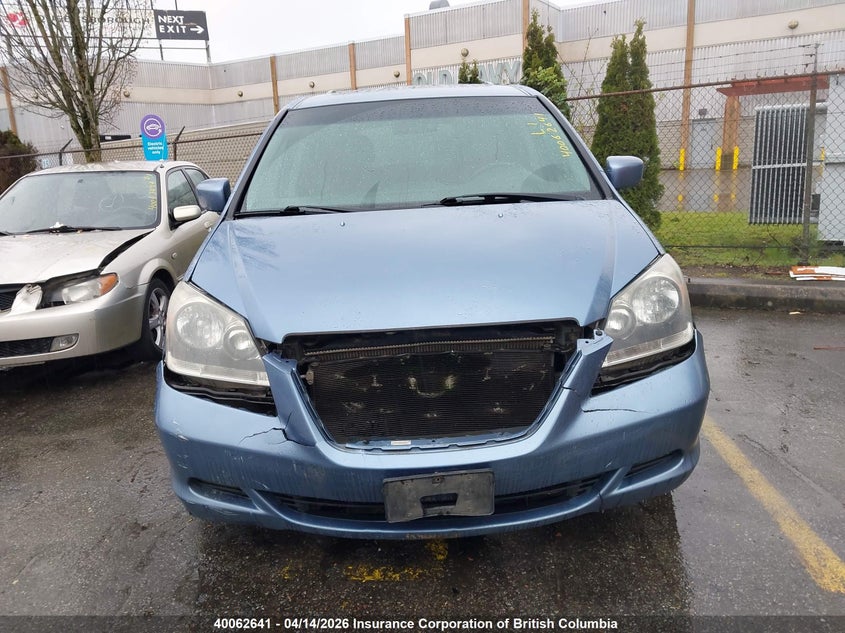 2006 Honda Odyssey Exl VIN: 5FNRL38756B500246 Lot: 40062641