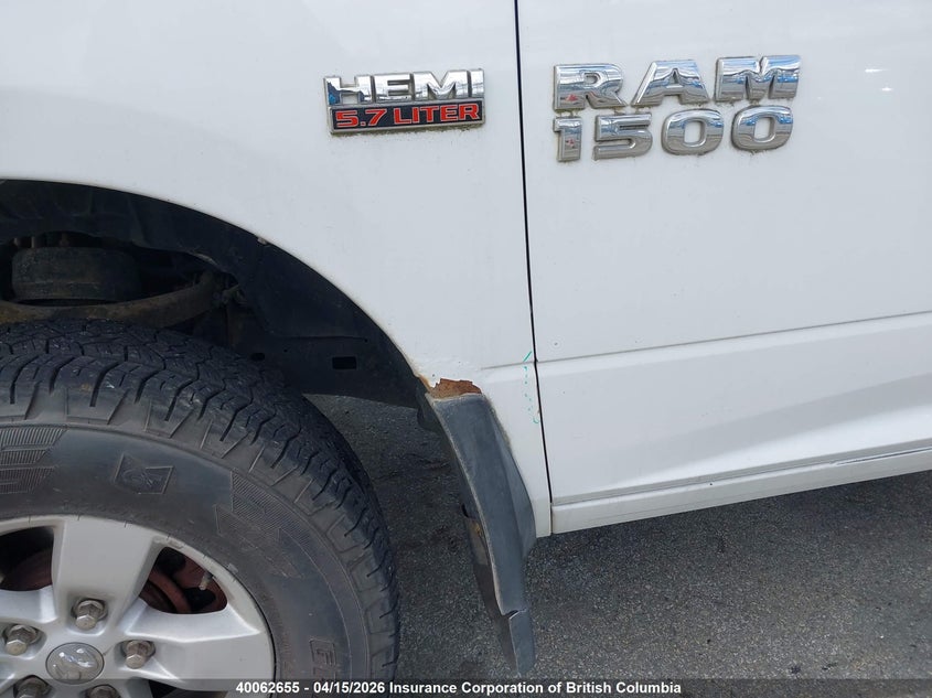 2014 Ram 1500 St VIN: 1C6RR7FTXES103467 Lot: 40062655