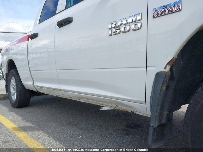 2014 Ram 1500 St VIN: 1C6RR7FTXES103467 Lot: 40062655