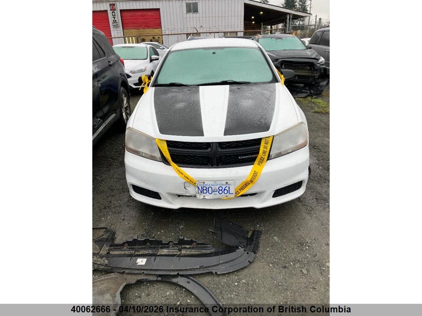 2014 Dodge Avenger Se VIN: 1C3CDZAB1EN104985 Lot: 40062666