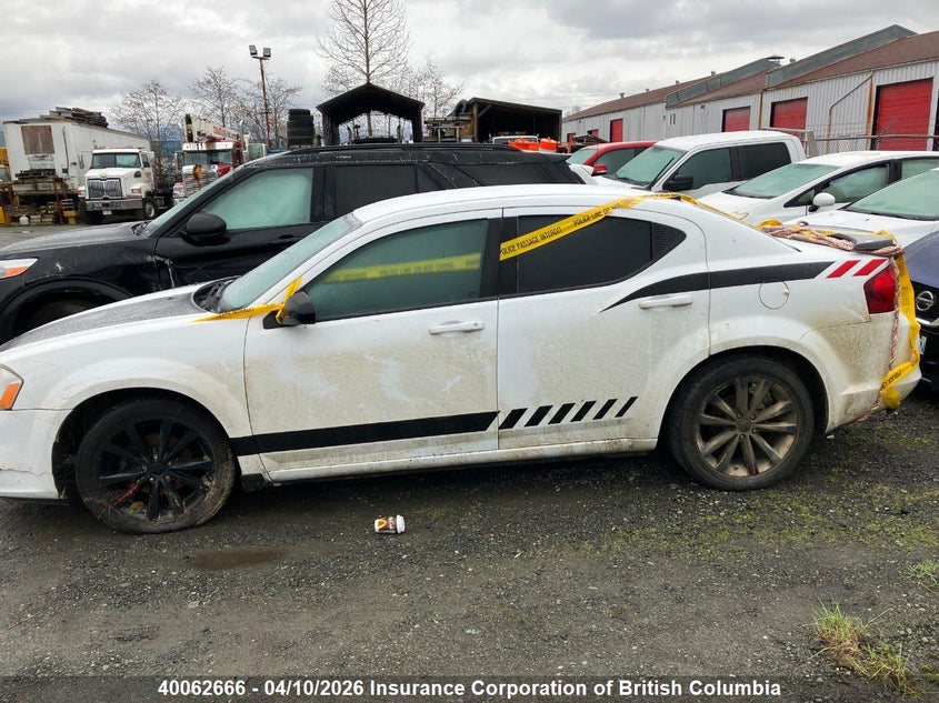 2014 Dodge Avenger Se VIN: 1C3CDZAB1EN104985 Lot: 40062666