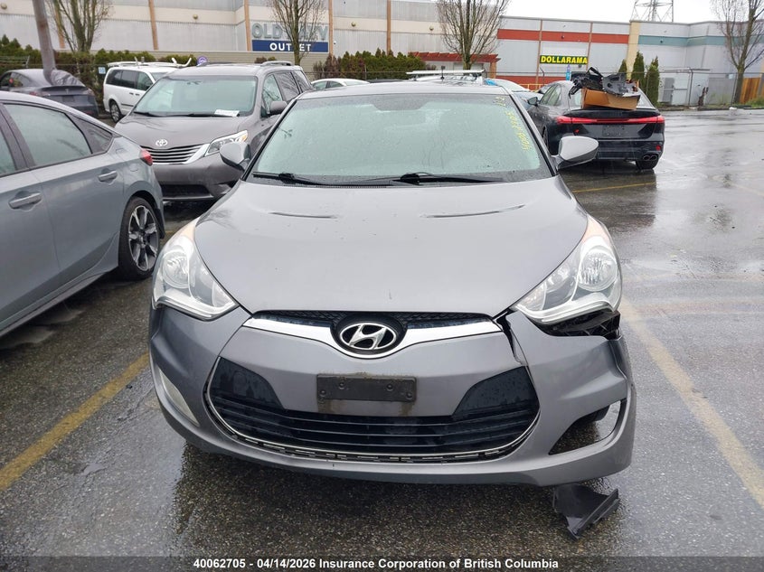 2012 Hyundai Veloster VIN: KMHTC6AD0CU047370 Lot: 40062705