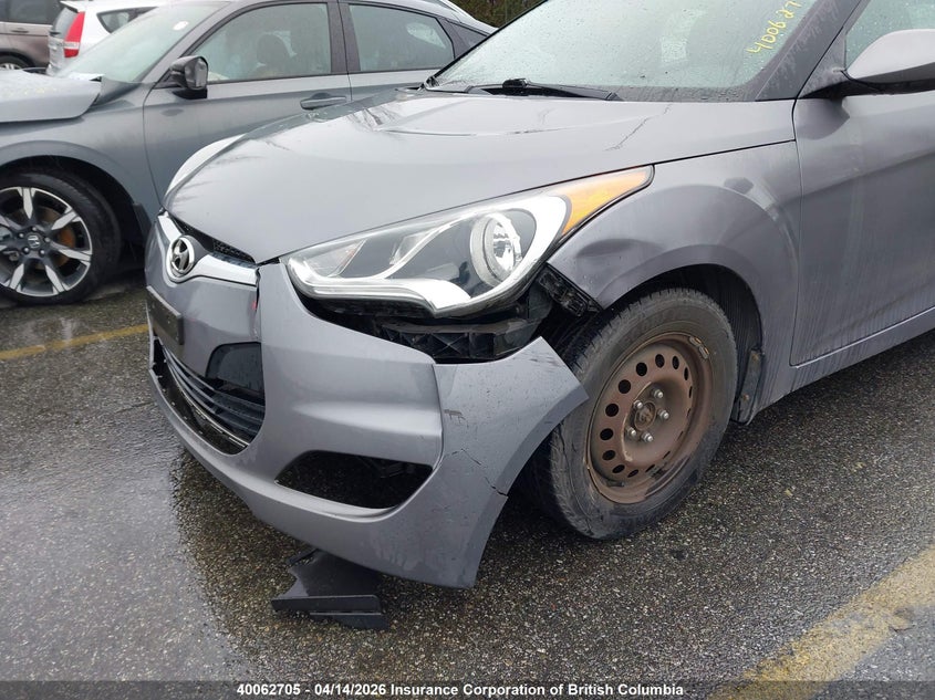 2012 Hyundai Veloster VIN: KMHTC6AD0CU047370 Lot: 40062705