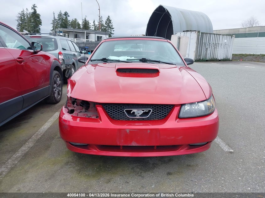 2002 Ford Mustang Gt VIN: 1FAFP45X22F231863 Lot: 40054100