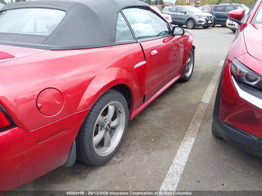 2002 Ford Mustang Gt VIN: 1FAFP45X22F231863 Lot: 40054100