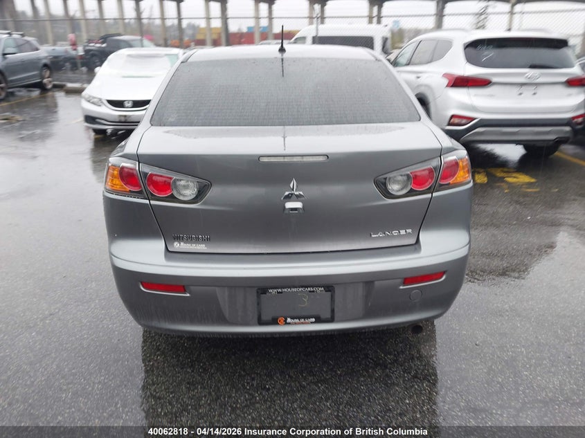 2017 Mitsubishi Lancer Es VIN: JA32U2FU4HU603684 Lot: 40062818