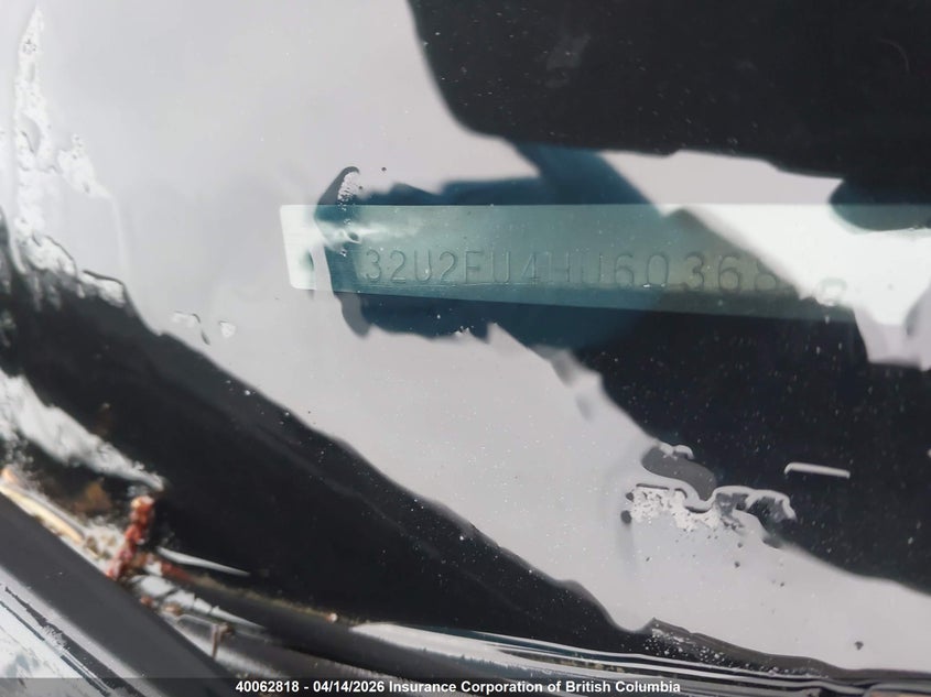 2017 Mitsubishi Lancer Es VIN: JA32U2FU4HU603684 Lot: 40062818