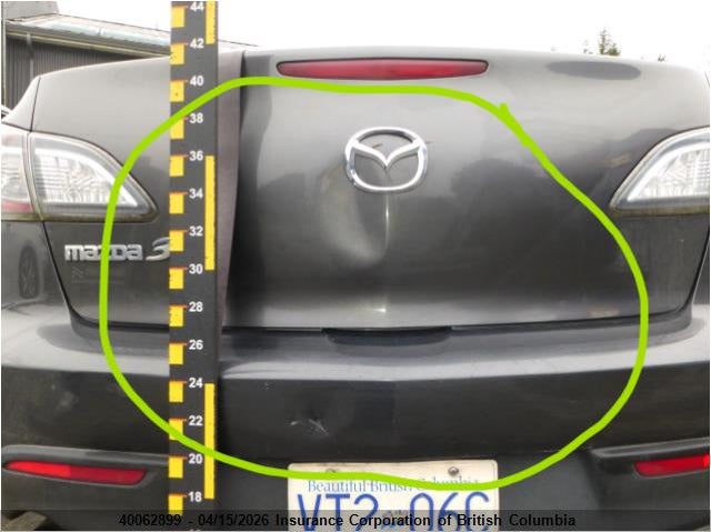 2011 Mazda 3 Mazda Gx VIN: JM1BL1UF0B1425347 Lot: 40062899