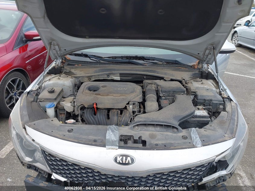 2016 Kia Optima Ex VIN: 5XXGU4L39GG082173 Lot: 40062938