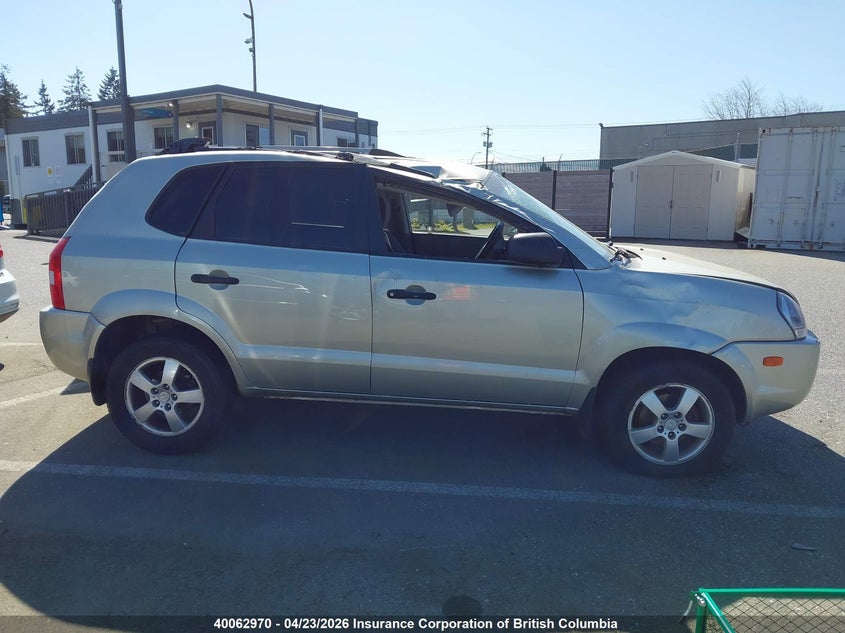 2007 Hyundai Tucson Gls VIN: KM8JM12B27U629710 Lot: 40062970