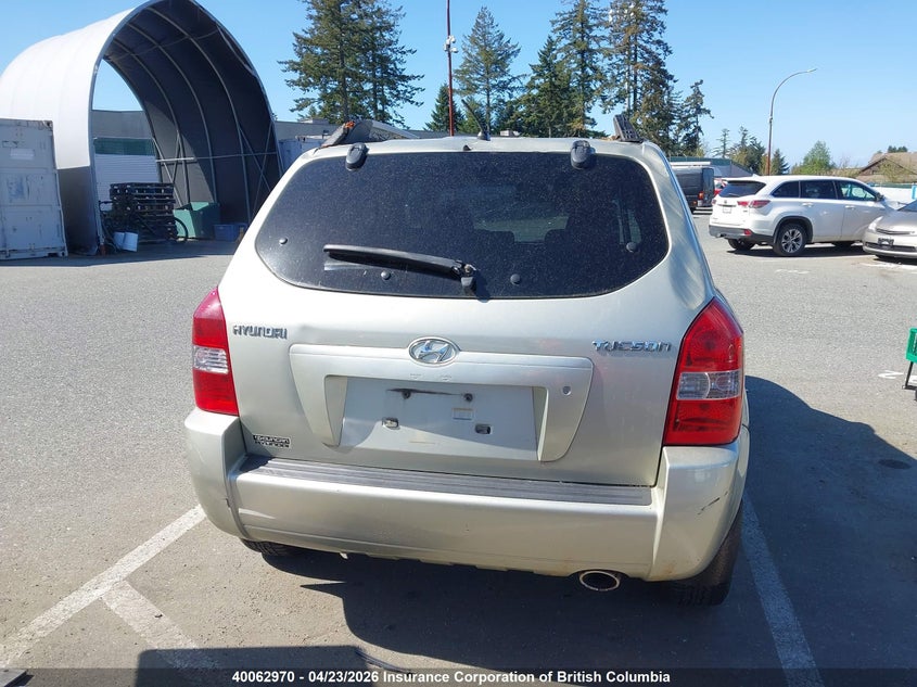 2007 Hyundai Tucson Gls VIN: KM8JM12B27U629710 Lot: 40062970