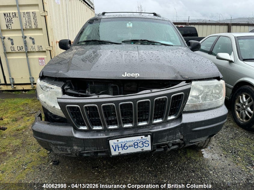 2003 Jeep Grand Cherokee Limited VIN: 1J8GW58J73C599790 Lot: 40062998