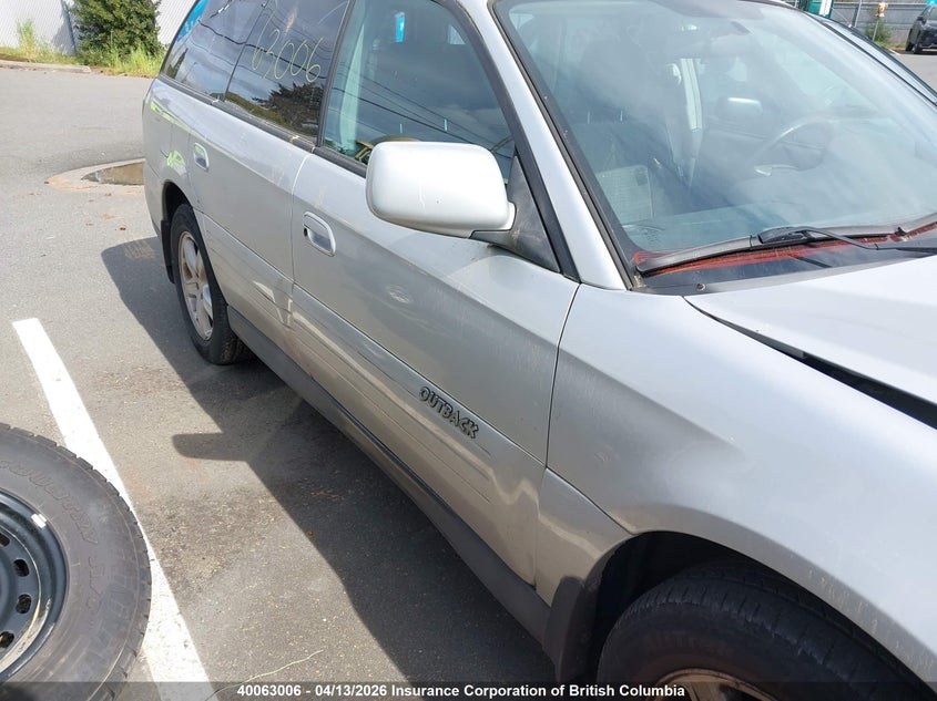 2004 Subaru Legacy Outback Limited VIN: 4S3BH685947618676 Lot: 40063006