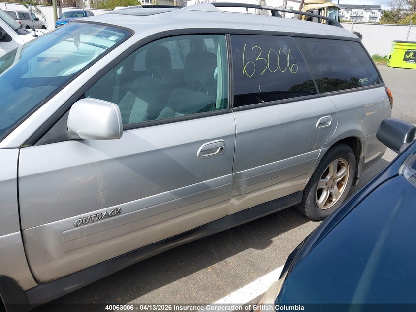 2004 Subaru Legacy Outback Limited VIN: 4S3BH685947618676 Lot: 40063006