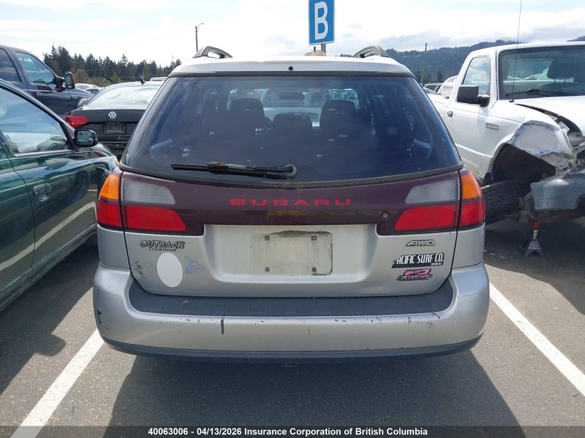 2004 Subaru Legacy Outback Limited VIN: 4S3BH685947618676 Lot: 40063006