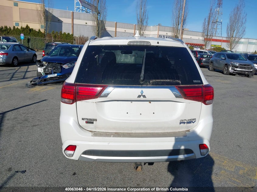 2018 Mitsubishi Outlander Se/Gt VIN: JA4J24A5XJZ605313 Lot: 40063046