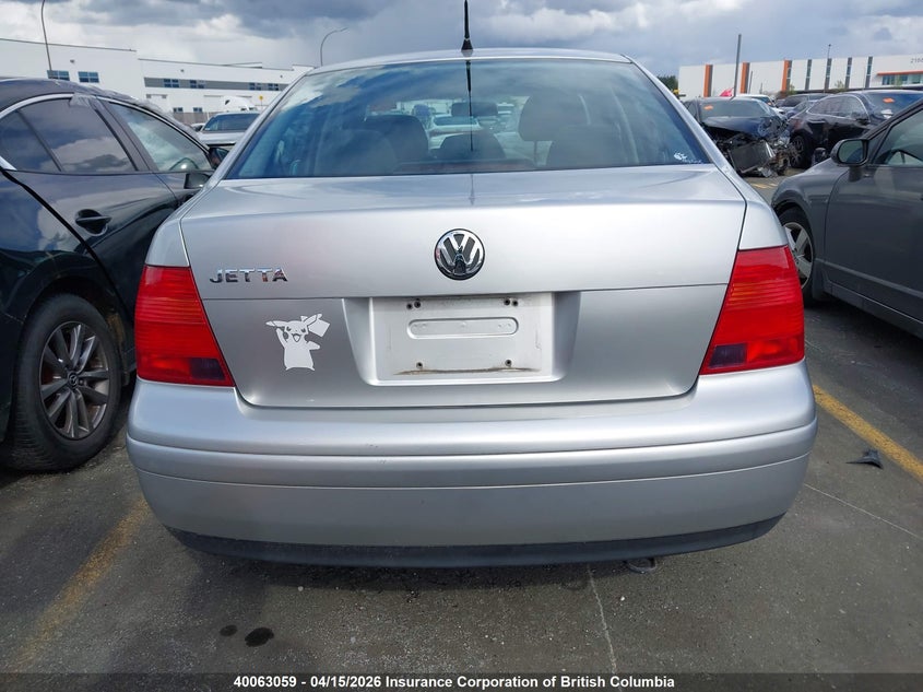2001 Volkswagen Jetta VIN: 3VWSK29M21M193414 Lot: 40063059