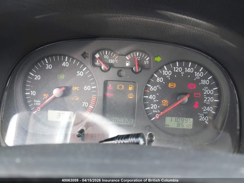 2001 Volkswagen Jetta VIN: 3VWSK29M21M193414 Lot: 40063059