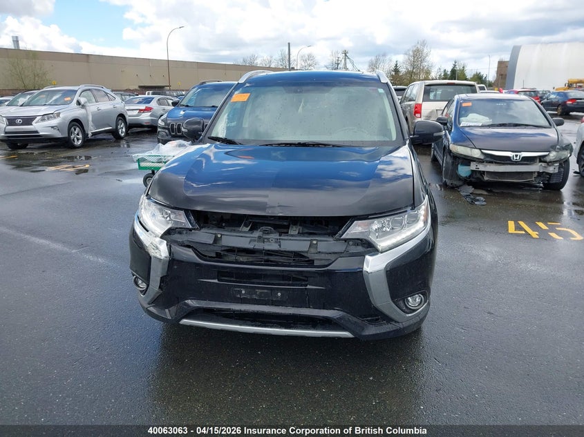 2018 Mitsubishi Outlander Se/Gt VIN: JA4J24A54JZ614217 Lot: 40063063