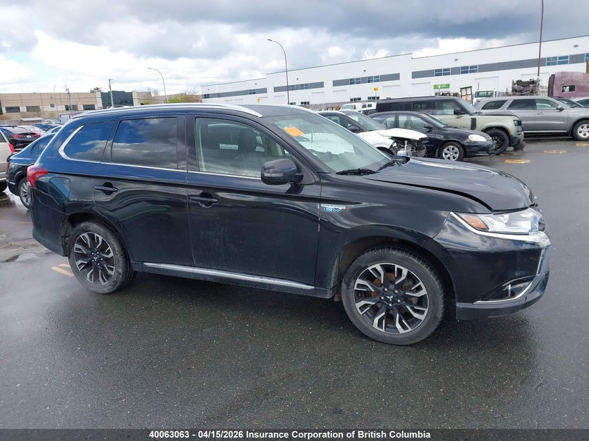 2018 Mitsubishi Outlander Se/Gt VIN: JA4J24A54JZ614217 Lot: 40063063