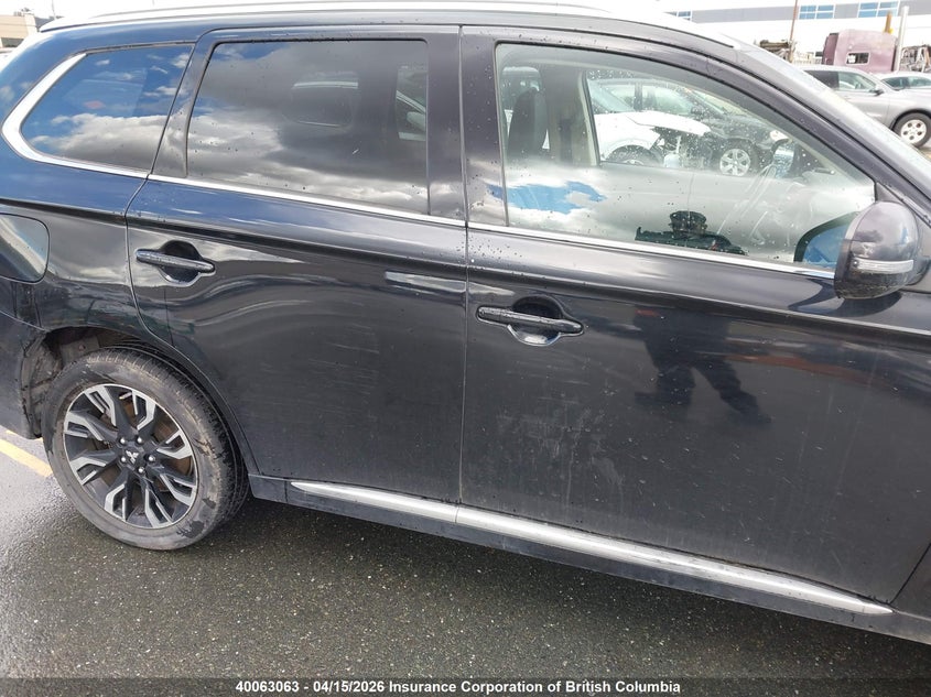 2018 Mitsubishi Outlander Se/Gt VIN: JA4J24A54JZ614217 Lot: 40063063