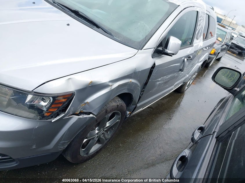 2017 Dodge Journey Crossroad VIN: 3C4PDCGG9HT629701 Lot: 40063068