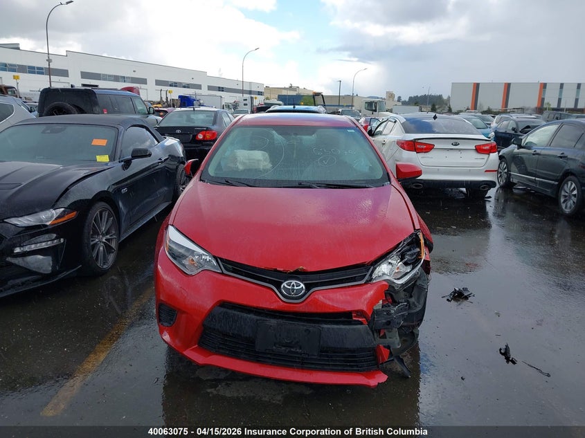 2014 Toyota Corolla L/Le/Le Pls/Prm/S/S Pls VIN: 2T1BURHE0EC128799 Lot: 40063075