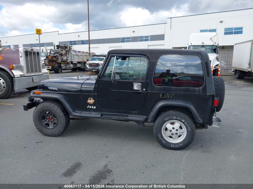 1990 Jeep Wrangler / Yj Laredo VIN: 2J4FY59T1LJ523589 Lot: 40063117