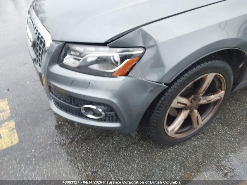 2012 Audi Q5 VIN: WA1WFCFP1CA079850 Lot: 40063127
