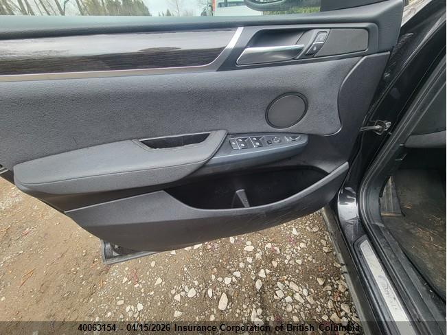 2015 BMW X3 VIN: 5UXWY3C5XF0E95037 Lot: 40063154